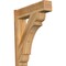 Ekena Millwork Olympic Block Rough Sawn Outlooker, Western Red Cedar, 8"W x 30"D x 36"H OUT08X30X36OLY05RWR - alternate 1